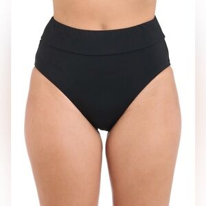 NWT La Blanca Island Goddess Cinch Back High Waist Bottom Size 10